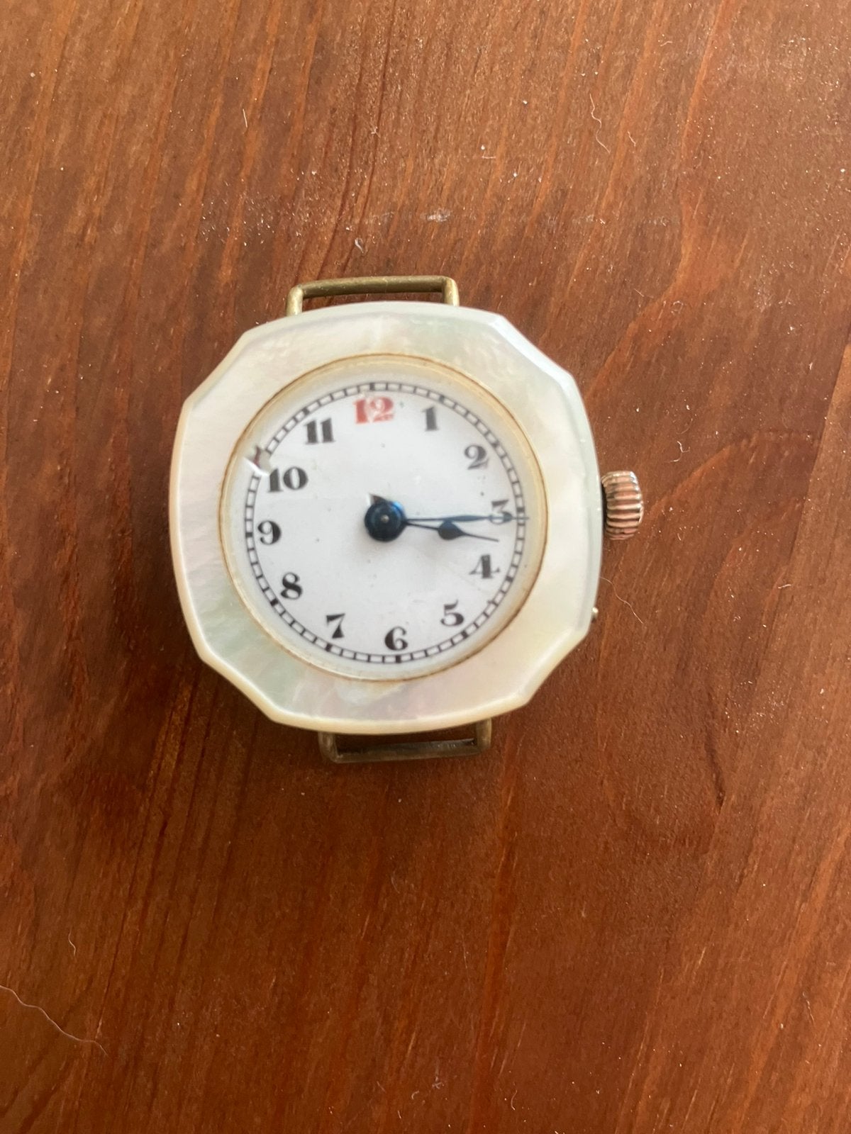 Antiek horloge voor de restaurateur/verzamelaar, Overige merken, Overige materialen, 1900 tot 1930, Polshorloge