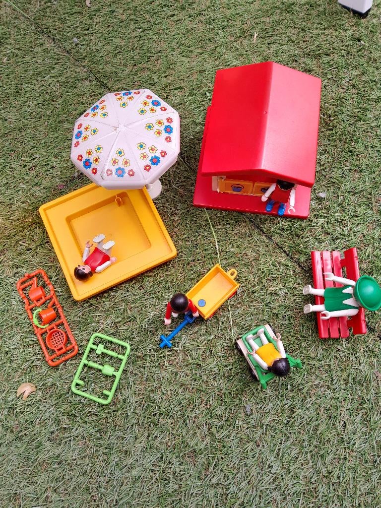 playmobil vintage speeltuin, Verzenden, Gebruikt, Complete set