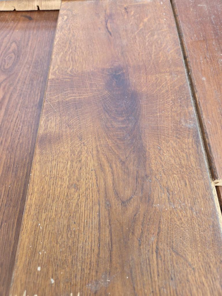 Massief eiken houten vloeren, Doe-het-zelf en Verbouw, Vloerdelen en Plavuizen, Ophalen, Gebruikt, Vloerdelen of -planken, 10 m² of meer