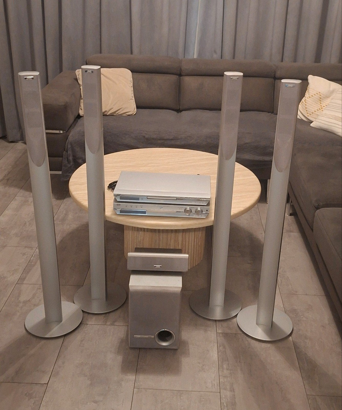 Home Cinema-set, Ophalen, JVC, Zo goed als nieuw, 5.1-systeem