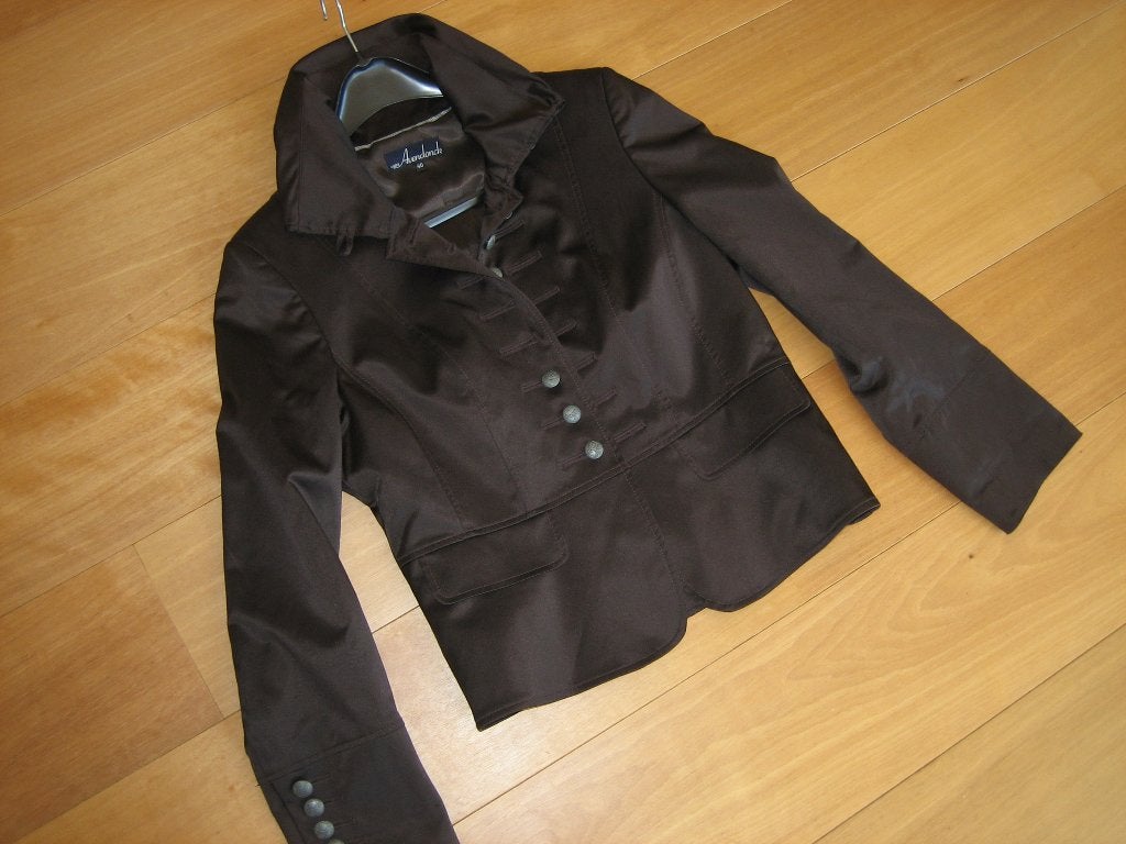 Nieuw chique bruin koetsiersjasje VAN AVENDONCK 40 Snazzeys, Maat 38/40 (M), Bruin, Van Avendonck, Nieuw