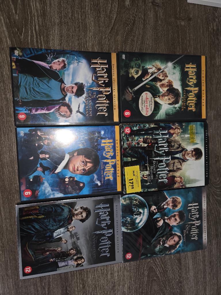 Dvd harry potter, Cd's en Dvd's, Vanaf 6 jaar, Ophalen of Verzenden, Zo goed als nieuw, Fantasy