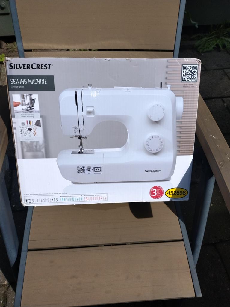 SilverCrest Naaimachine - Nieuw in doos, Hobby en Vrije tijd, Naaimachines en Toebehoren, Ophalen, Nieuw, Naaimachine, Overige merken