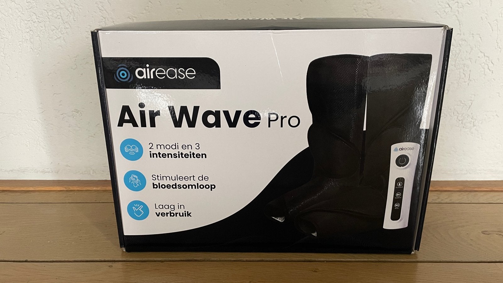 Air Wave Pro - Beenmassageapparaat voor bloedsomloop, Ophalen of Verzenden, Zo goed als nieuw, Apparaat