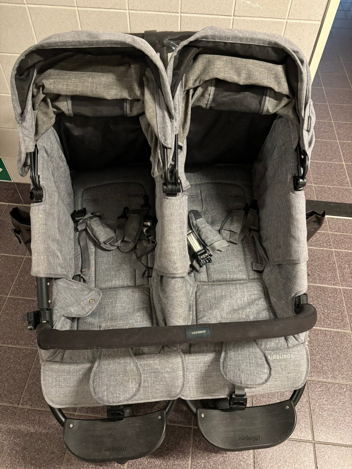 airbuggy coco double ex from birth, Ophalen, Gebruikt, Kinderwagen of Buggy