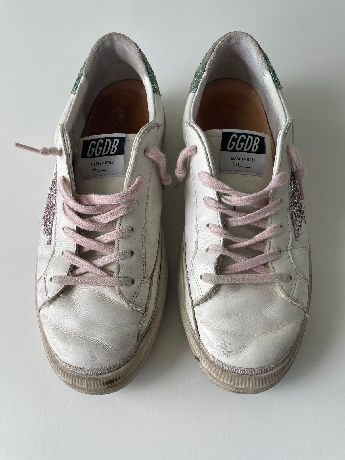 Golden Goose Super-Star Sneakers - Maat 40, Wit, Ophalen of Verzenden, Sneakers of Gympen, Gedragen