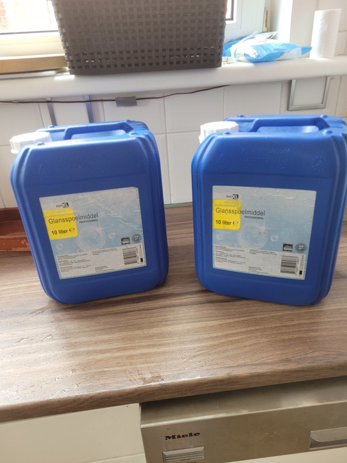 Deli XL Glansspoelmiddel Professioneel - 10 liter (2 stuks), Ophalen, Gebruikt, 60 cm of meer