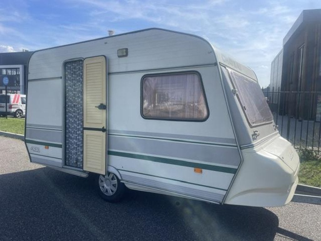 Chateau La Car Trophee 400 1994; 2xzit voortent; topstaat, Caravans en Kamperen, Overige typen, Chateau, Bedrijf, Treinzit