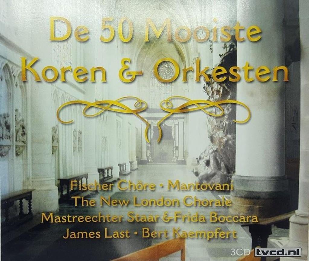 De 50 Mooiste Koren en Orkesten  Originele 3CD Ongebruikt., Ophalen of Verzenden, Nieuw in verpakking, Gospel