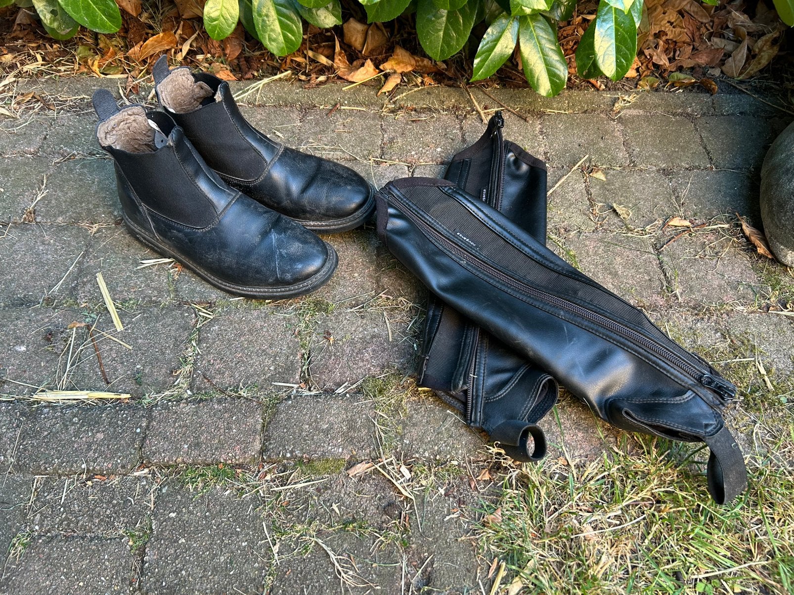 Jodphurs maat 35 met chaps ponyrijden, Dieren en Toebehoren, Paardrijkleding, Ophalen, Schoeisel
