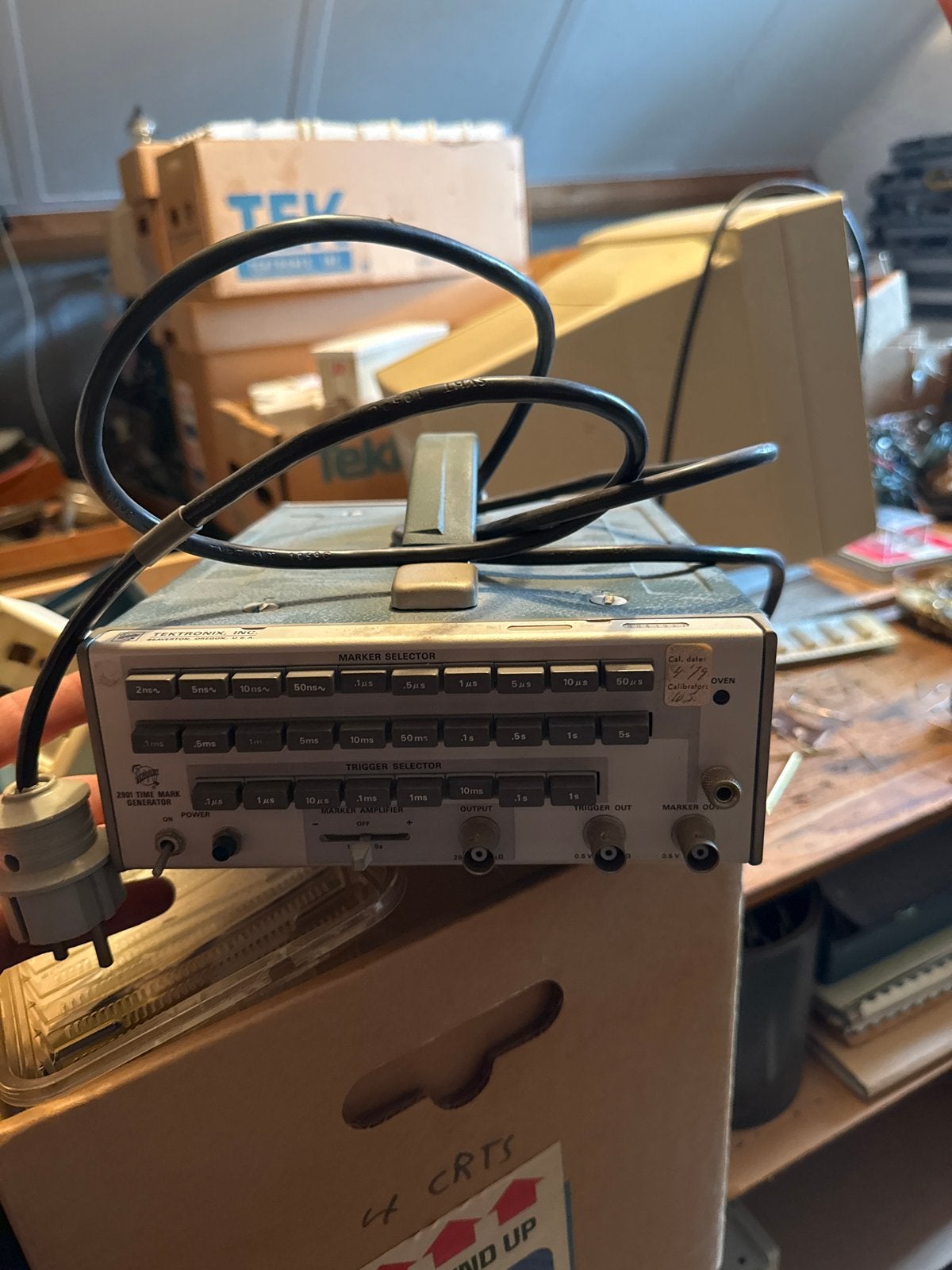 Tektronix 2901 Time Mark Generator – Vintage Meetapparatuur, Ophalen of Verzenden