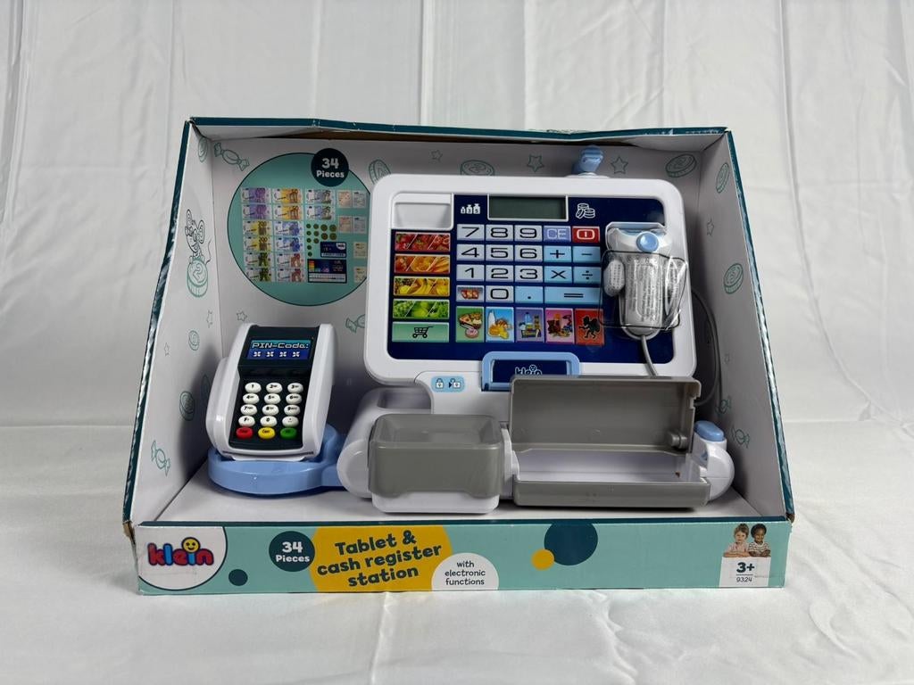 Speelgoedkassa met Scanner, Weegschaal en Kaartlezer NIEUW!, Ophalen of Verzenden, Nieuw, Jongen of Meisje
