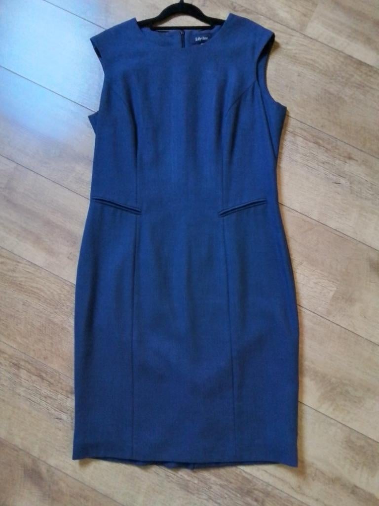 Mouwloosjurkje van Lilytime in de maat 42, Blauw, Maat 42/44 (L), Ophalen of Verzenden, Zo goed als nieuw
