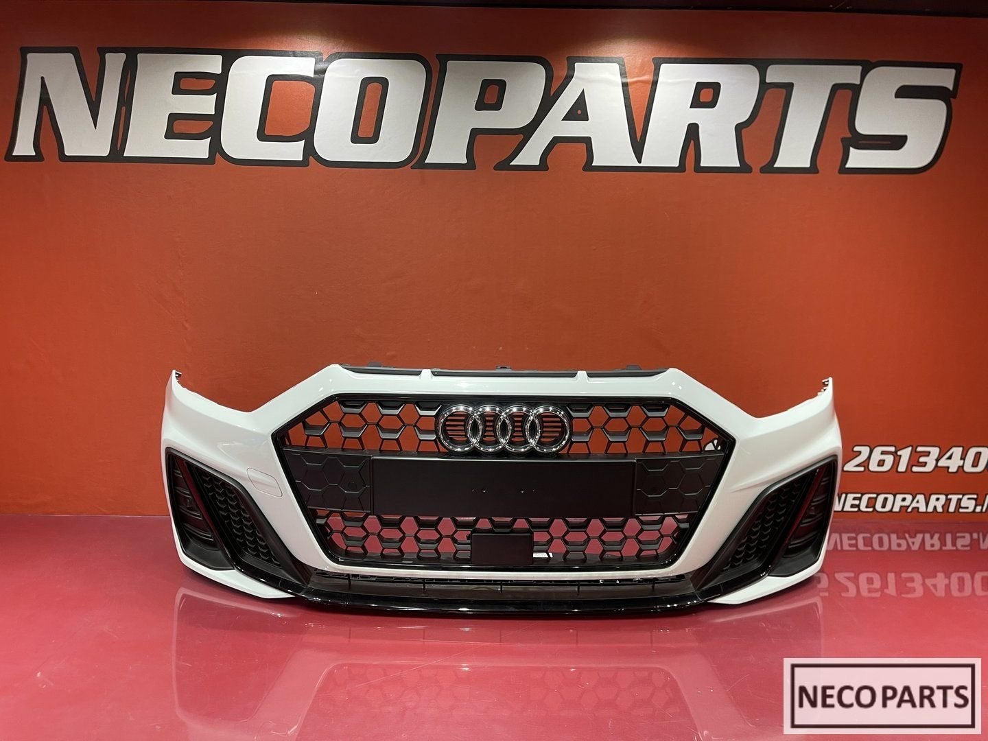 AUDI A1 S1 82A S LINE VOORBUMPER LS9R ALLES LEVERBAAR, Auto-onderdelen, Carrosserie en Plaatwerk, Gebruikt, -, Achter, -