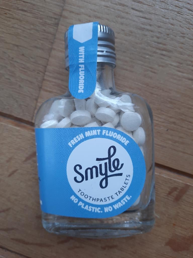 Smyle Tandpasta Tabs Original - 65 tabletten, Ophalen of Verzenden, Nieuw, Tandpasta
