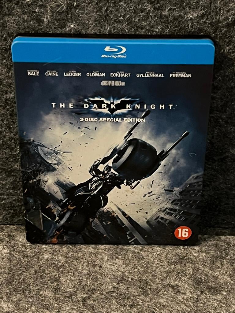 The Dark Knight (2008) (Blu-ray), Ophalen of Verzenden, Zo goed als nieuw, Actie