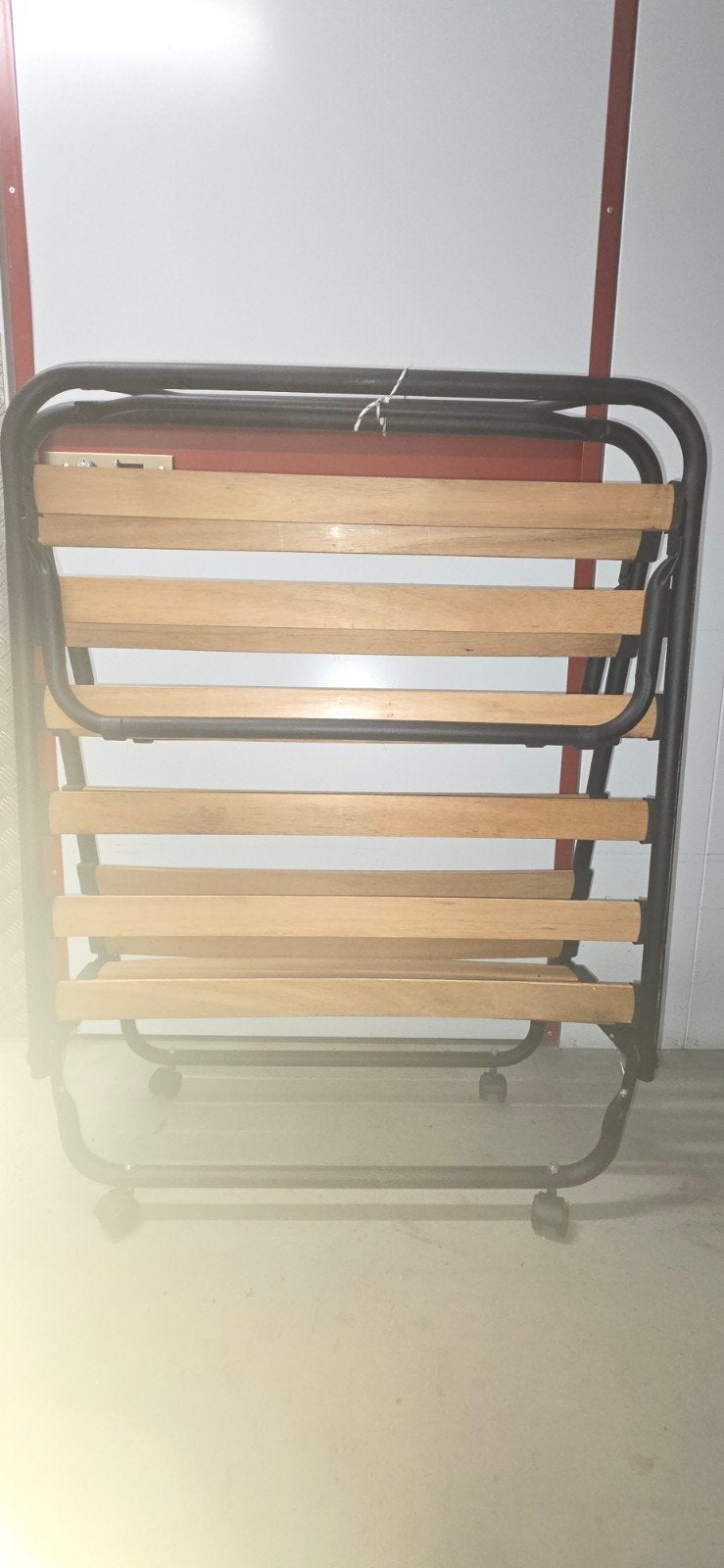 Logeerbed, Huis en Inrichting, Ophalen, 90 cm, Eenpersoons, Zo goed als nieuw