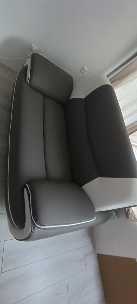 2 leather seats   Haast!, Verzenden, Zo goed als nieuw, Eenpersoons, Minder dan 150 cm