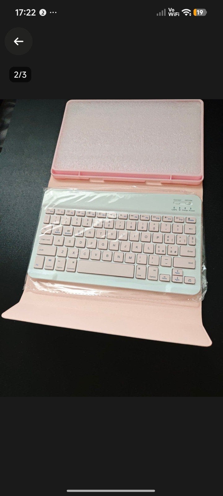 Ultra dunne toetsenbordhoes voor Samsung Galaxy Tab S6 Lite, 10 inch, Verzenden, Nieuw, Bescherming voor- en achterkant