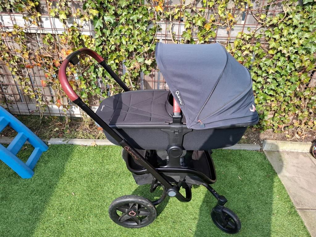 Quinny Kinderwagen met reiswieg, maxicosi past erop, Kinderwagen, Gebruikt, Met reiswieg, Quinny