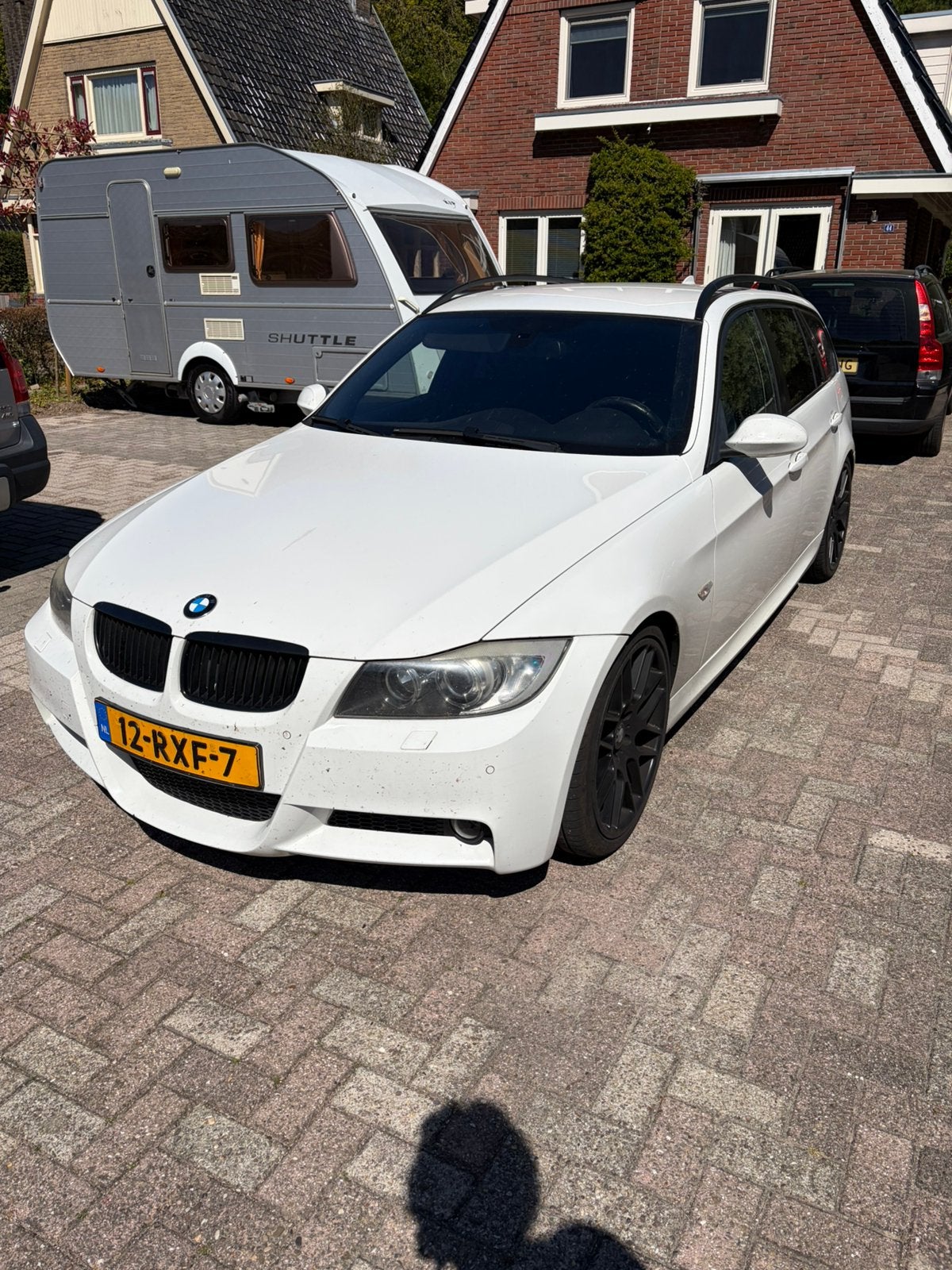 BMW 3-Serie 3.0 I 335 Touring AUT 2007 Wit, Auto's, BMW, Automaat, Achterwielaandrijving, Wit, 11 km/l