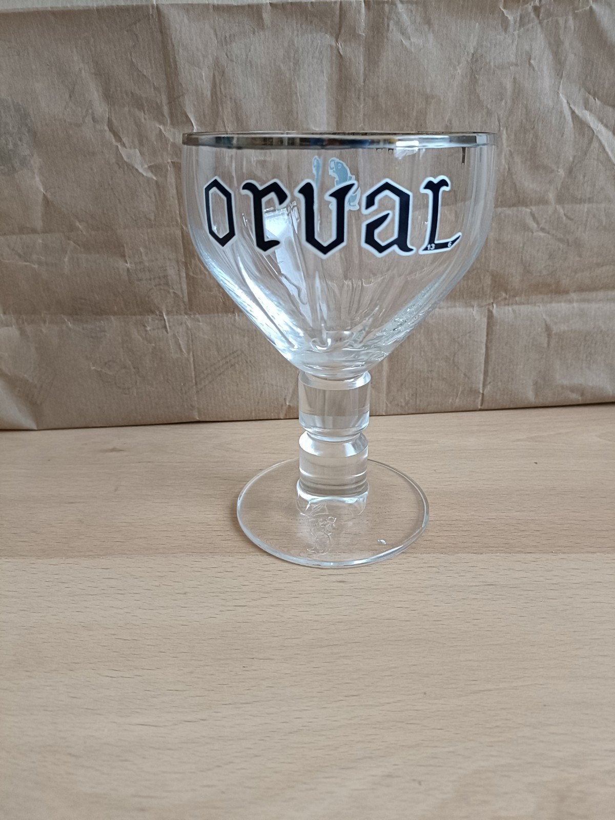 Orval glas, Verzamelen, Biermerken, Ophalen of Verzenden, Zo goed als nieuw, Glas of Glazen, Overige merken