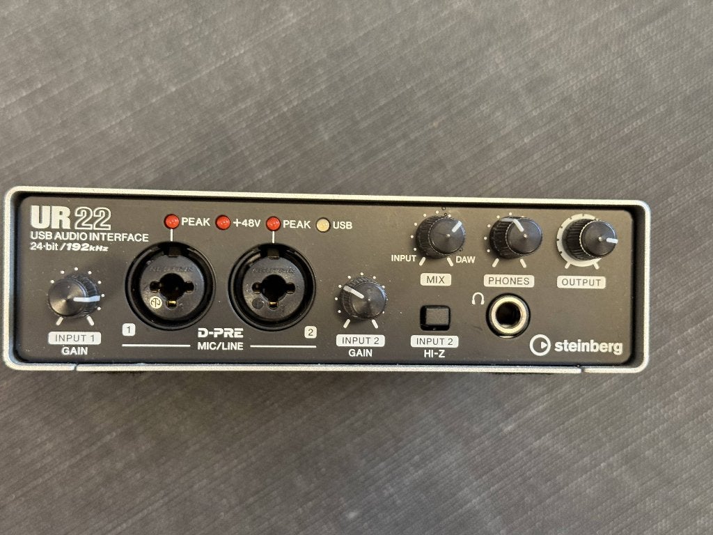 Steinberg UR 22 Audio Interface, Ophalen, Zo goed als nieuw, Extern, Steinberg