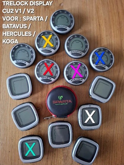 Display Trelock CU2 ,V1&V2 / CU3 , V1&V2 Batavus/Sparta/Koga, Fietsen en Brommers, Ophalen of Verzenden, Waterdicht, Nieuw
