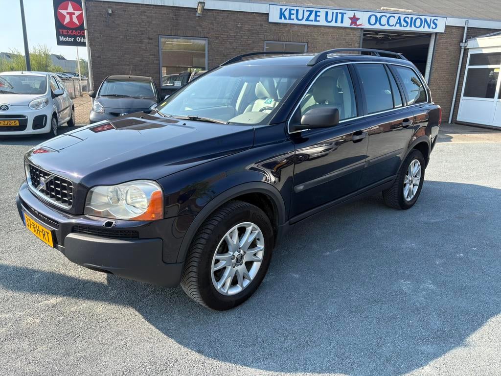 Volvo XC90 2.9 T6 Geartronic 2005 Blauw 7pers, Auto's, Beige, 7 stoelen, 272 pk, Vierwielaandrijving