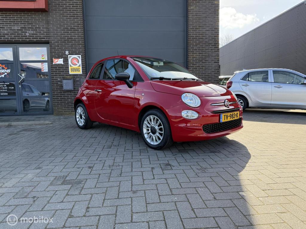 Fiat 500 1.0 TwinAir Popstar | 54.717 km NAP |Rijklaar|BTW, Auto's, Voorwielaandrijving, Stof, Gebruikt, Euro 6
