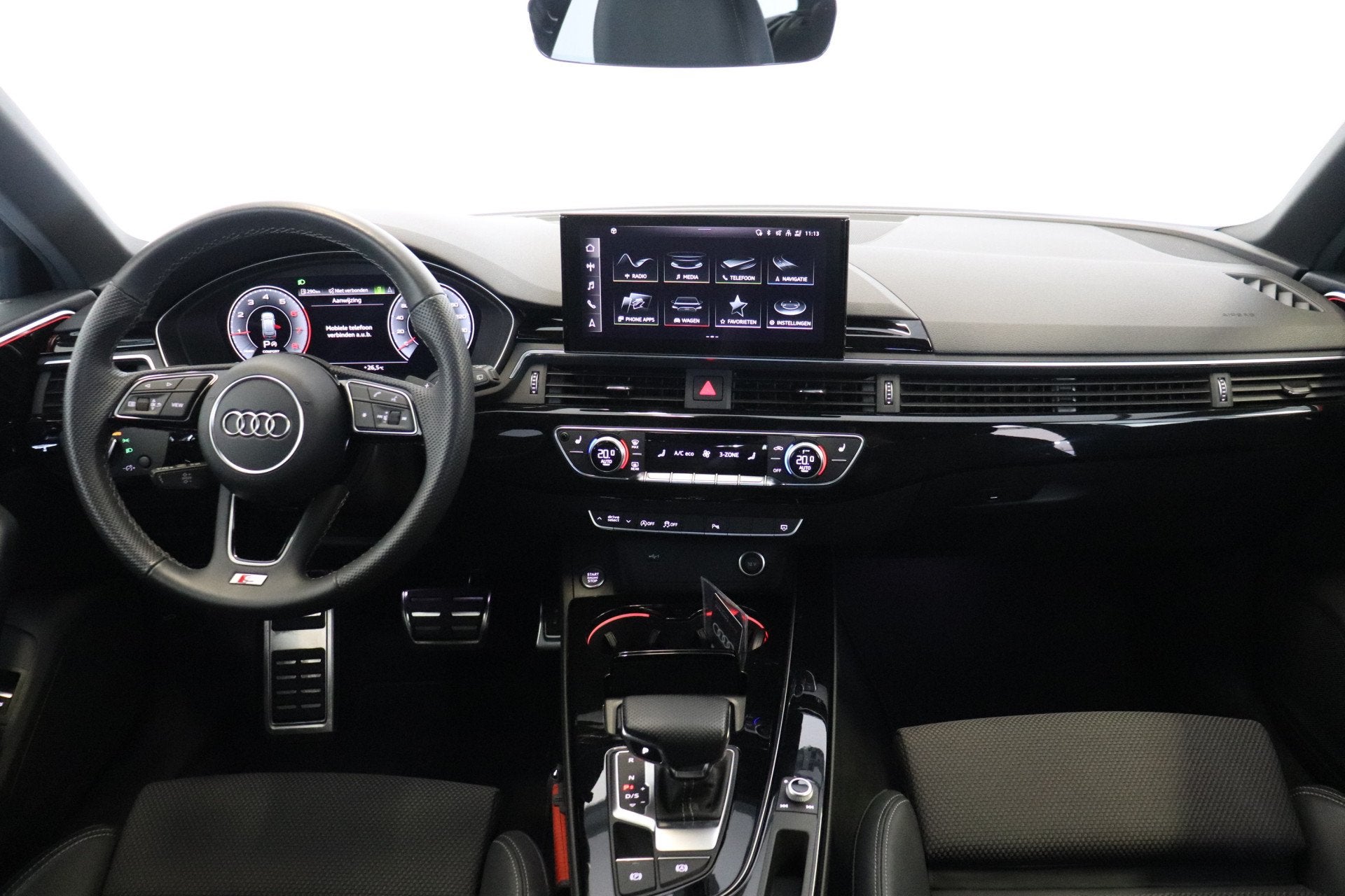 Audi A4 Avant 40 TFSI 204PK S-Line edition Competition | Key, Auto's, Dealer onderhouden, Gebruikt, 4 cilinders, 1984 cc