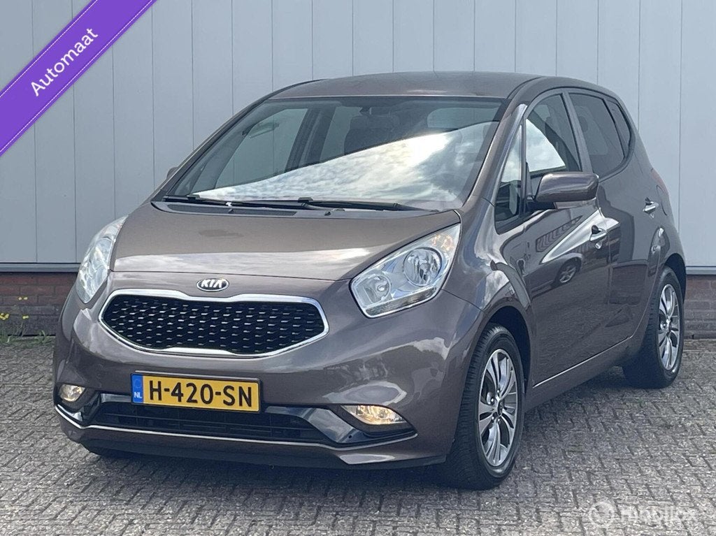 Kia Venga 1.6 CVVT DynamicPLusLine | Camera | Navi | Climate, Auto's, Kia, 15 km/l, Gebruikt, 4 cilinders, Bruin
