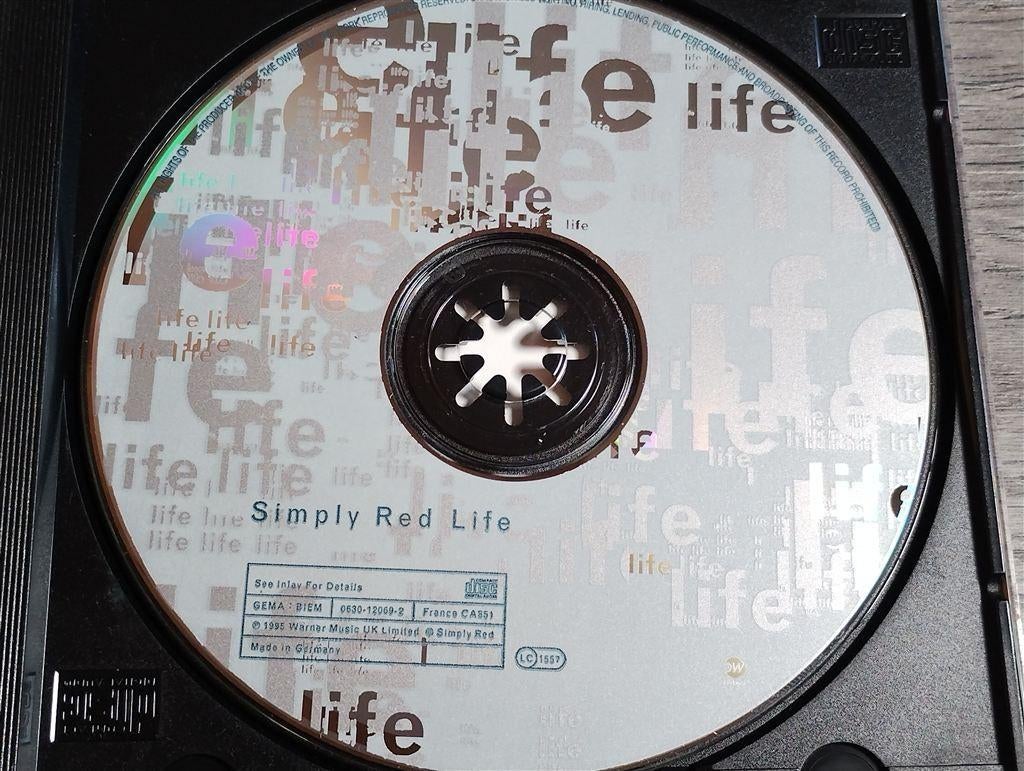 Simply Red - Life, Ophalen of Verzenden, Zo goed als nieuw