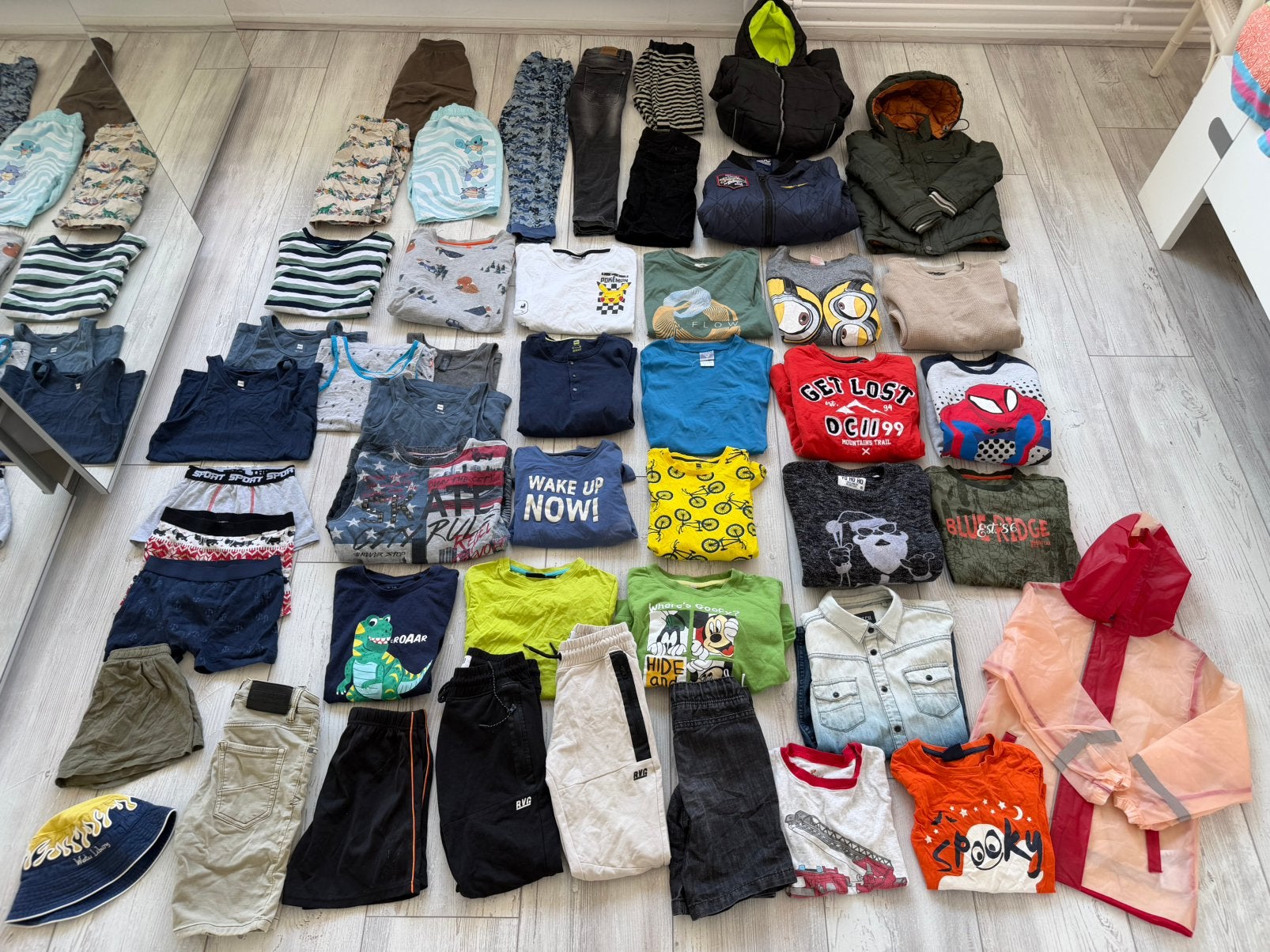 Pakket jongens kleding maat 110-158, Ophalen of Verzenden, Zo goed als nieuw, Maat 110