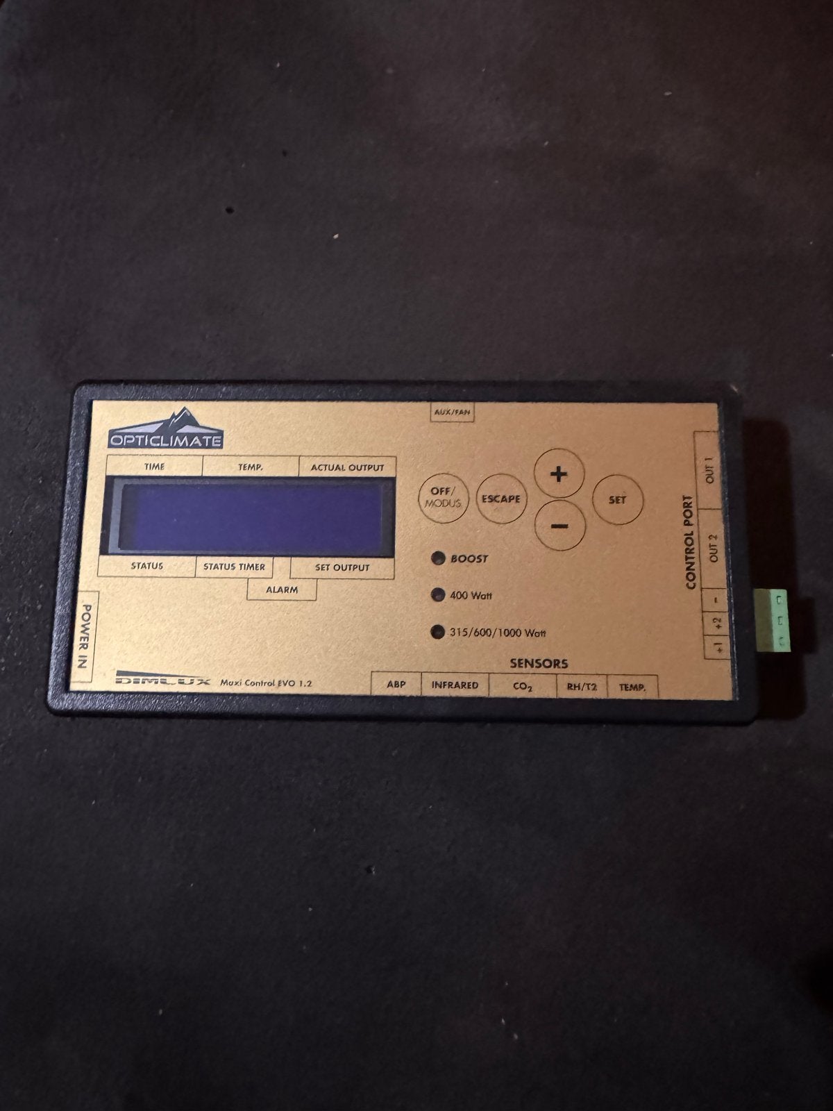 Opticlimate Maxi Control EVO 1.2, DIMLUX, Ophalen of Verzenden, Gebruikt, Klimaatbeheersing