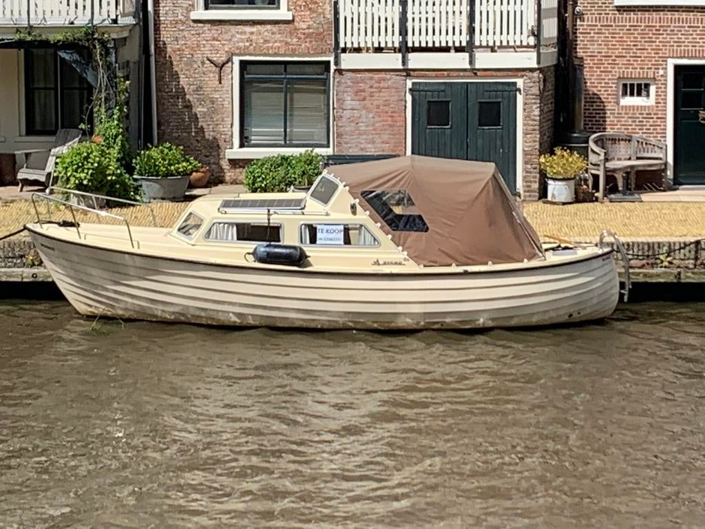 Spitsgatter/sloep Risor23, Ophalen, 10 tot 30 pk, Gebruikt, Binnenboordmotor