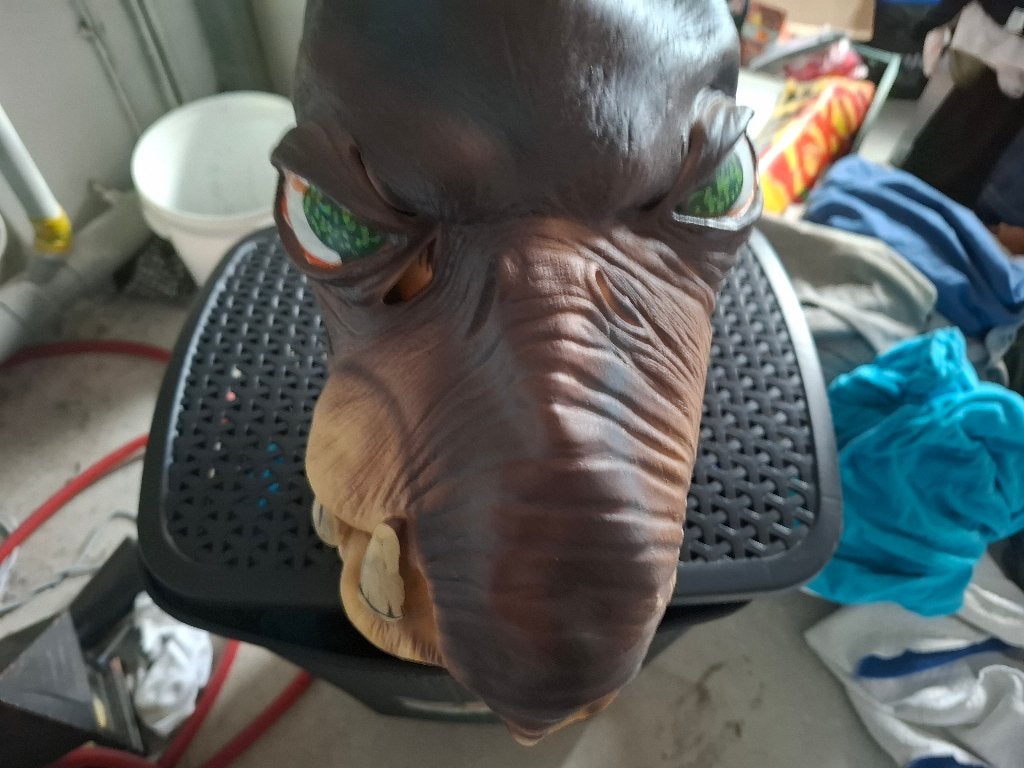 Star Wars Masker Watto., Ophalen of Verzenden, Zo goed als nieuw, Replica