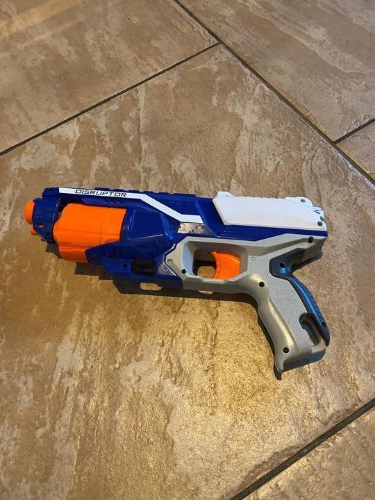 Nerf bundel: Disruptor, Zombie kruisboog, 2x Triad en meer, Ophalen of Verzenden, Gebruikt