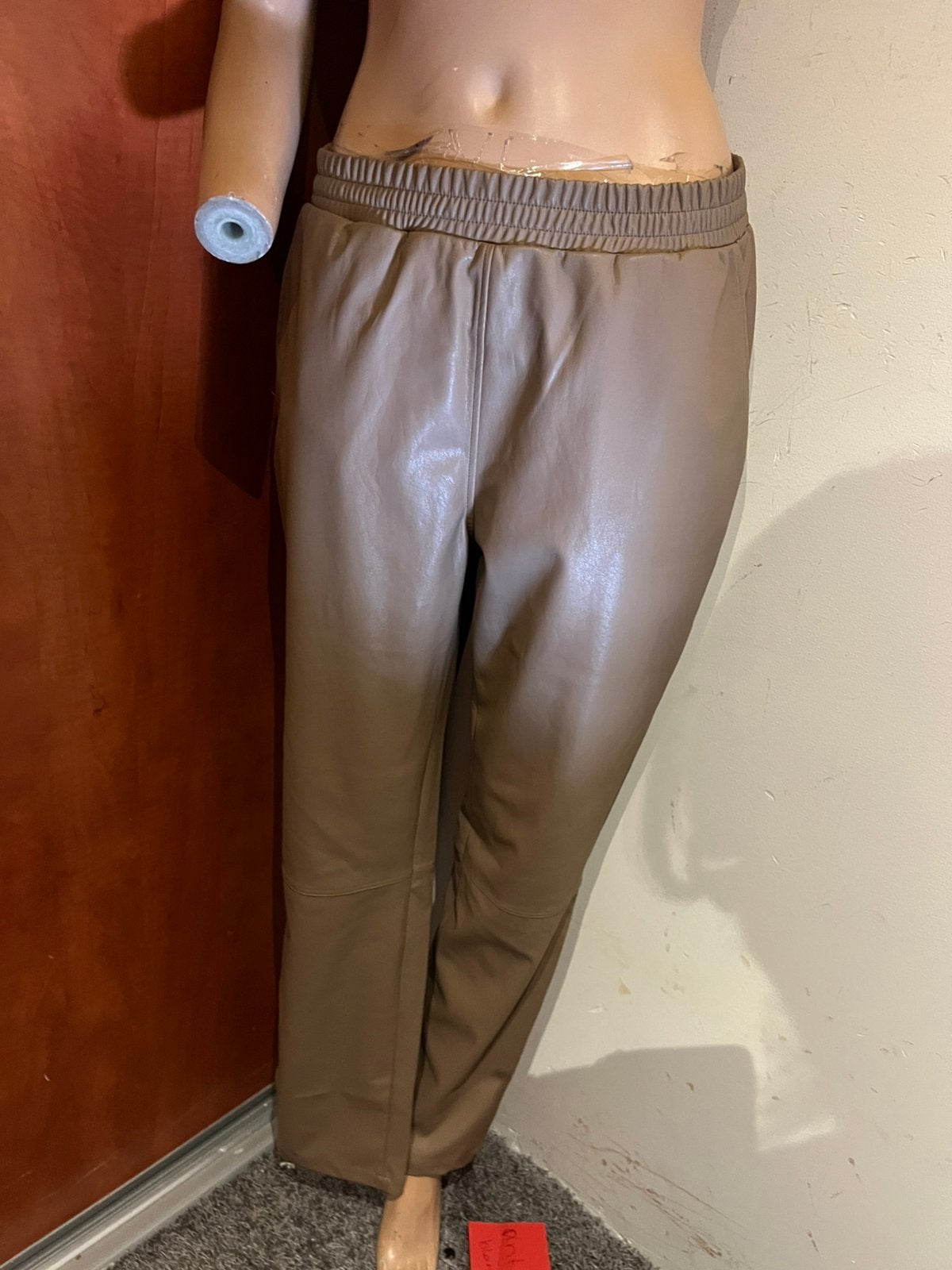 MOSCOW broek vegan leer maat xl nieuw mer kaartjes, Bruin, G, Maat 46/48 (XL) of groter, Nieuw