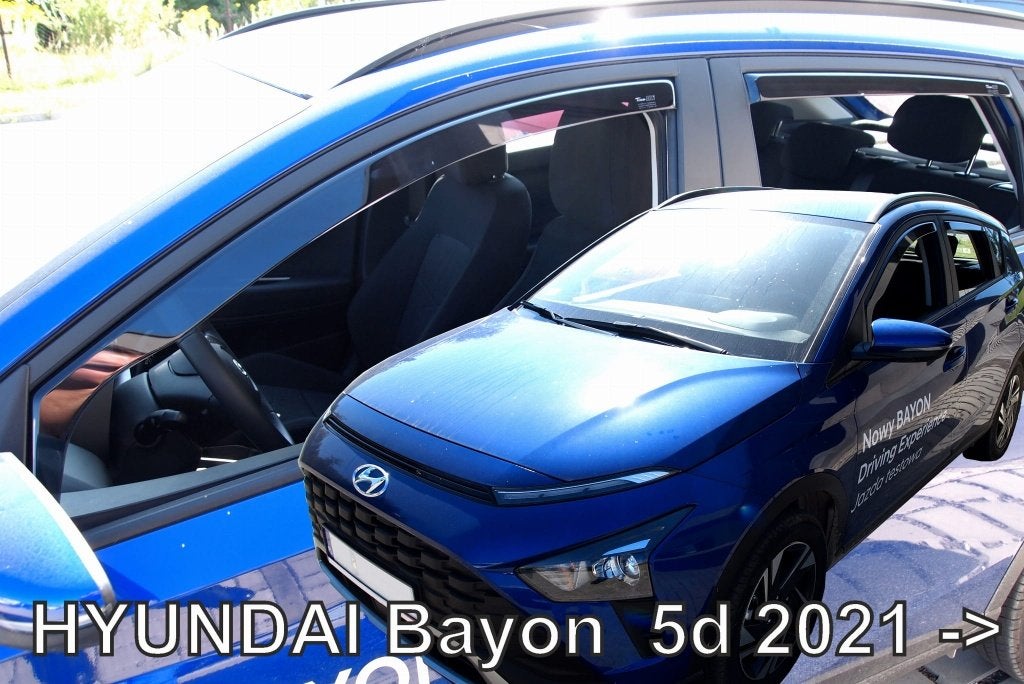 hyundai zijwindschermen getint pasvorm oa ioniq i10 tucson, Ophalen of Verzenden, Nieuw