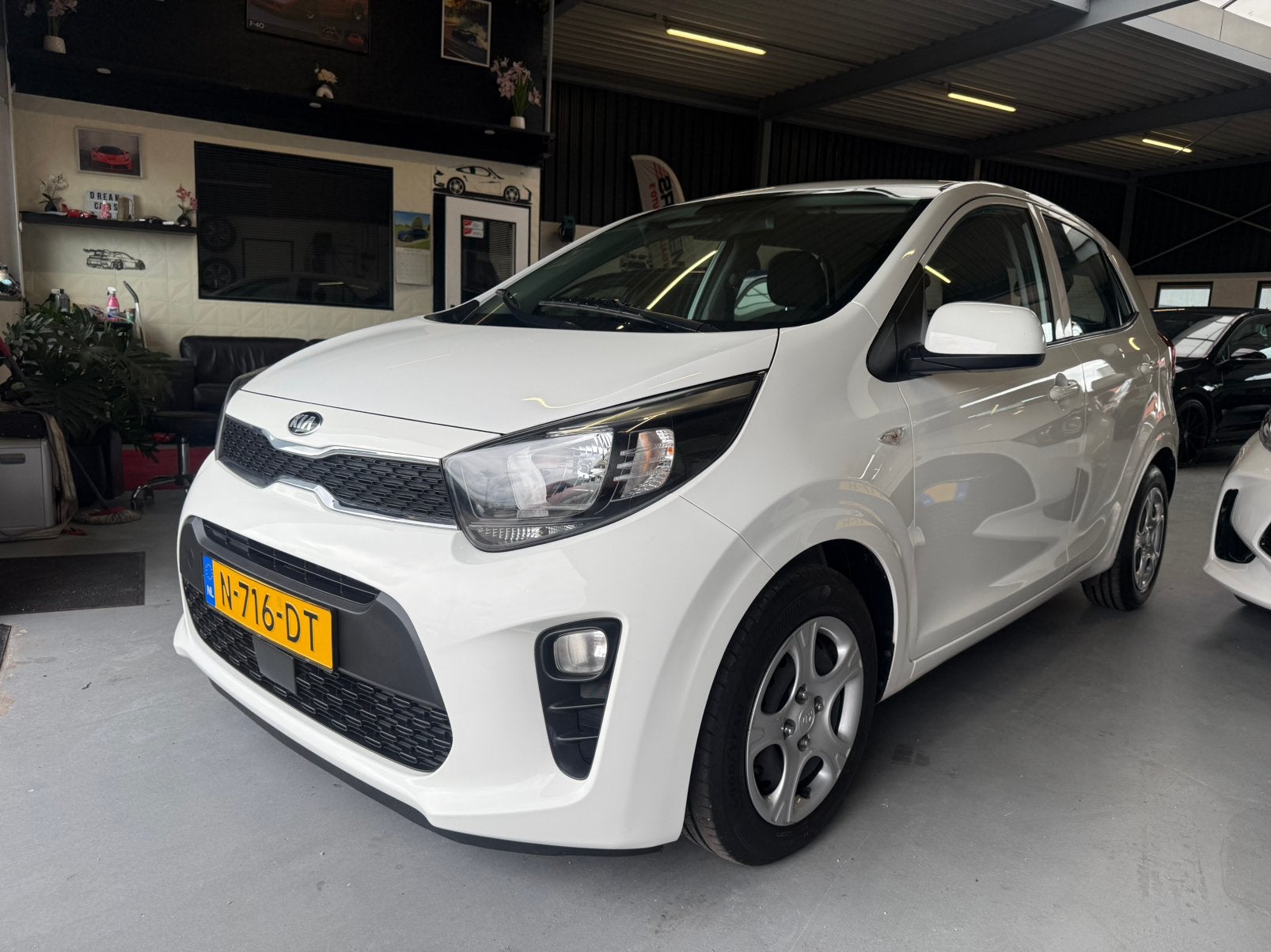 Kia Picanto 1.0 MPi 67pk 5-zits 2021 Wit NAP CRUISE RADAR, Voorwielaandrijving, Wit, Origineel Nederlands, Bedrijf