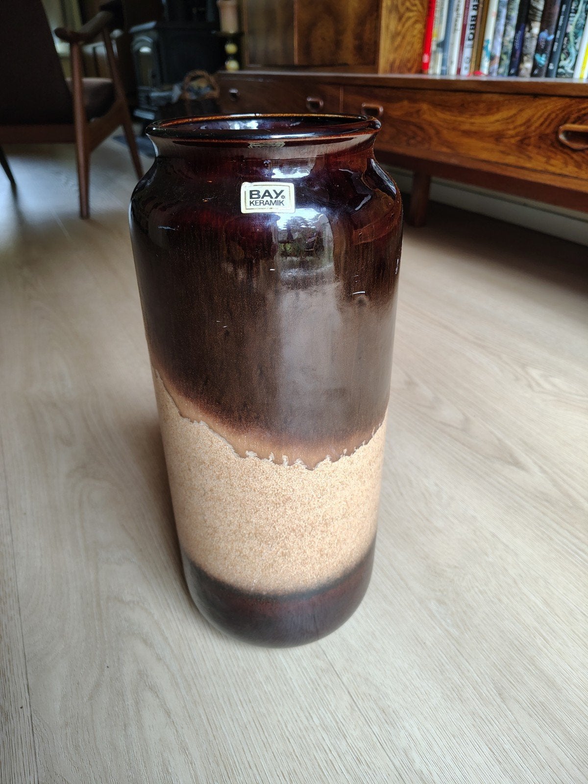 Vintage Bay Keramik West Germany vaas, 40cm hoog, Ophalen