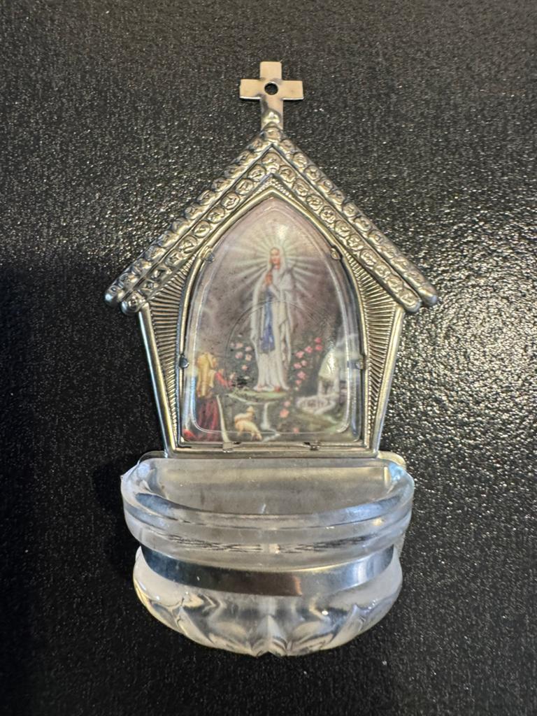 Antiek/Vintage Wijwaterbakje, Antiek en Kunst, Antiek | Religie, Ophalen of Verzenden