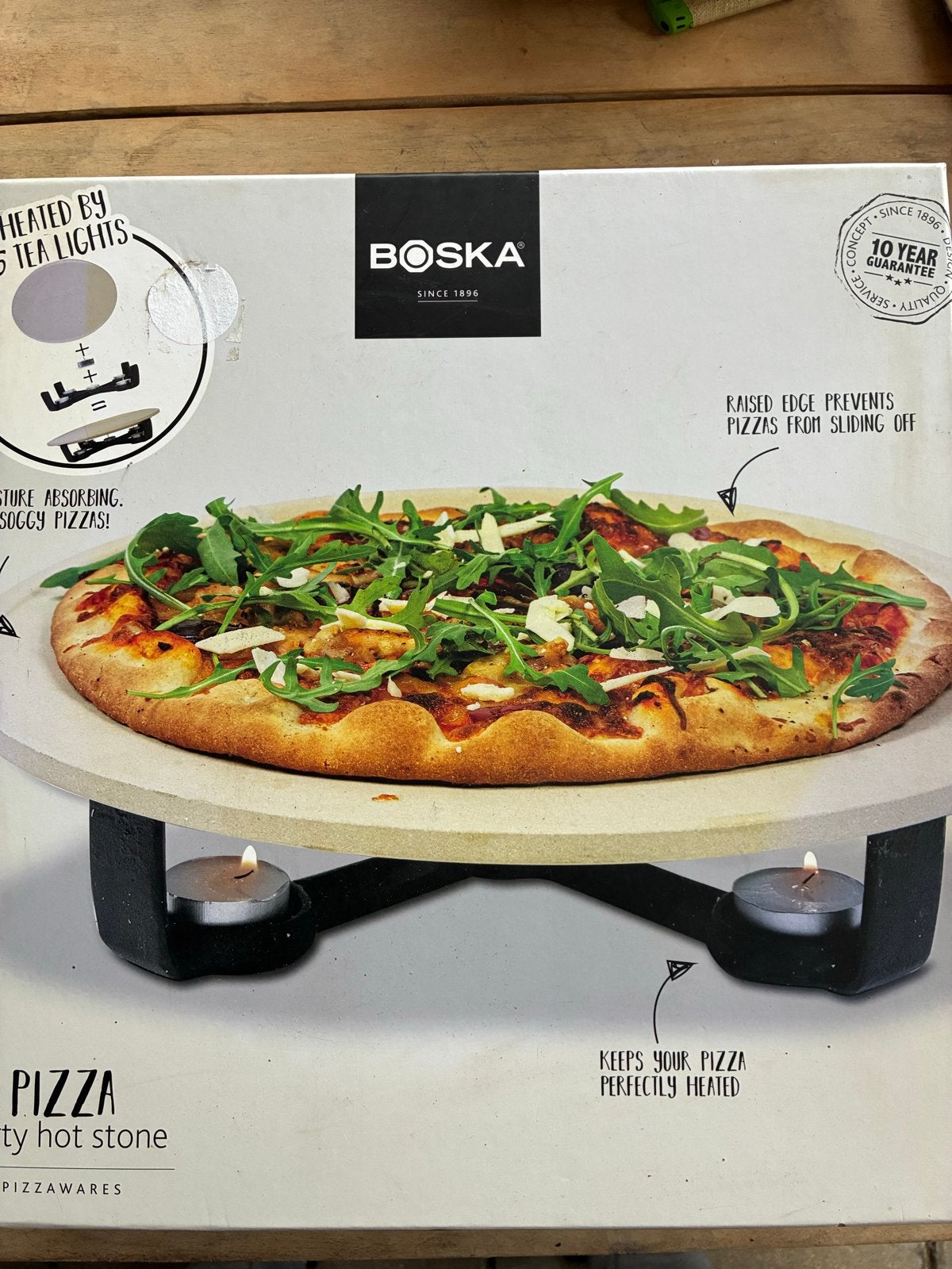 Boska Pizza Party Hot Stone - Perfect voor warme pizza's, Ophalen of Verzenden, Nieuw