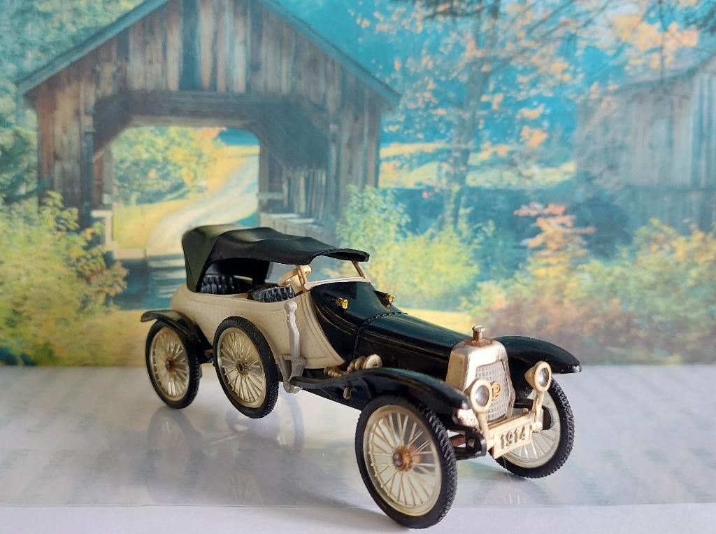 1:43 Panhard&Levasseur X19 Labourdette Skiff 1914; Minialuxe, Hobby en Vrije tijd, Modelauto's | 1:43, Ophalen of Verzenden, Gebruikt