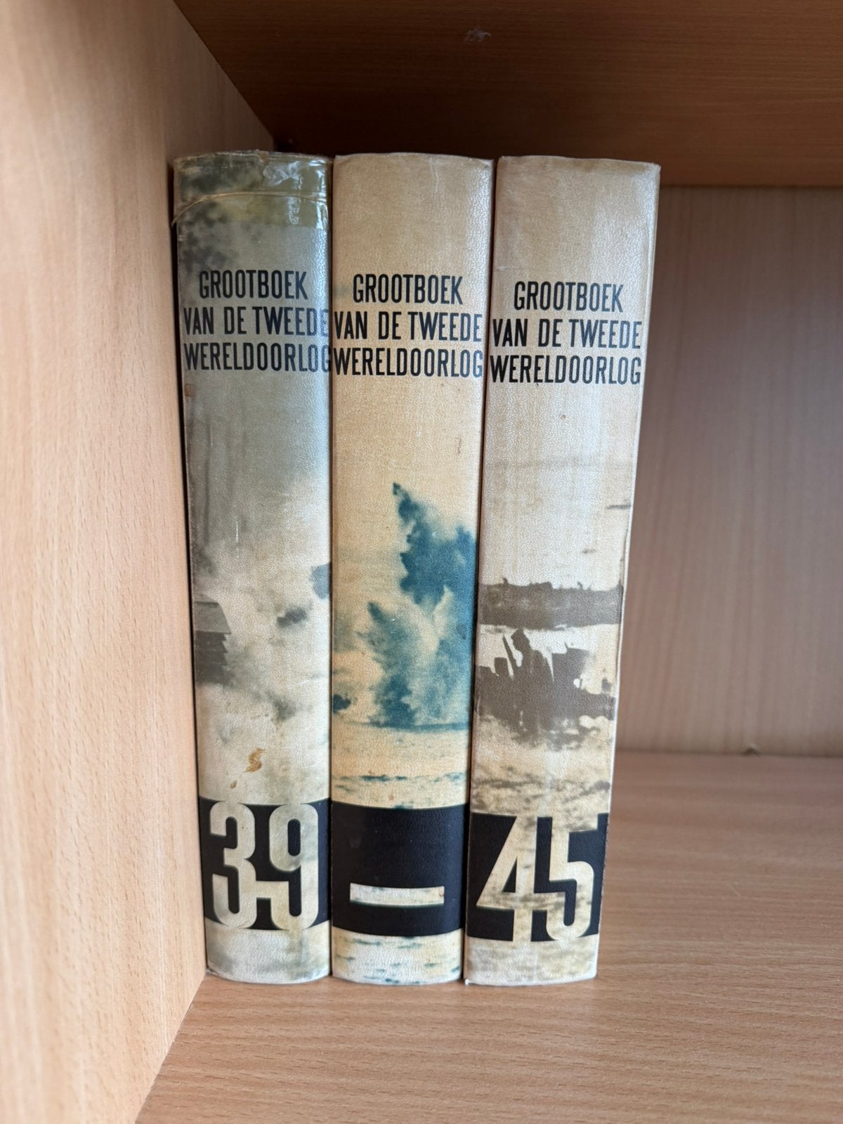 Grootboek van de Tweede Wereldoorlog 39-45 (3 delen), Diverse auteurs, Ophalen of Verzenden, Algemeen, Tweede Wereldoorlog