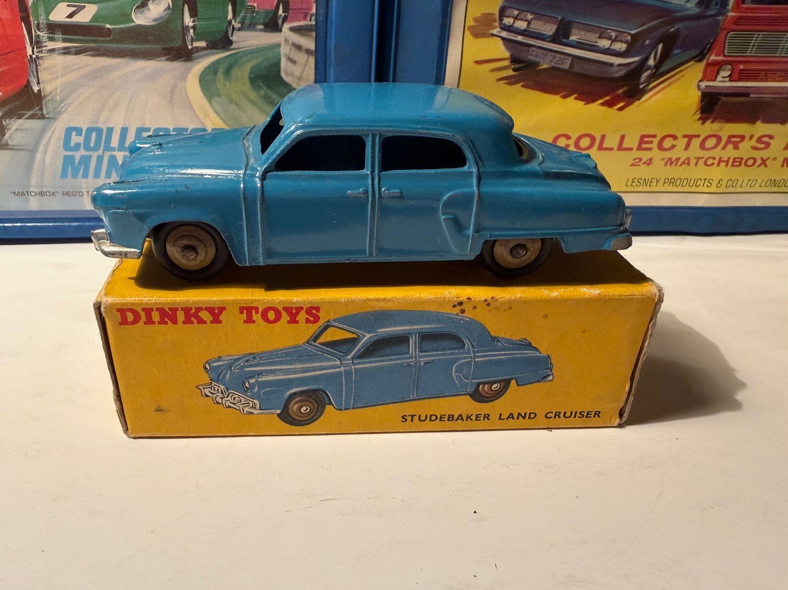 Dinky Toys Nr.172 Studebaker Land Cruiser, Hobby en Vrije tijd, Modelauto's | 1:43, Gebruikt, Auto, Dinky Toys, Ophalen of Verzenden