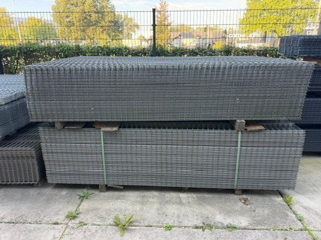 Dubbelstaafs 8x6x8 hekwerken 143/250cm €36,- p.s, Ophalen, Nieuw, 20 meter of meer, Gaas
