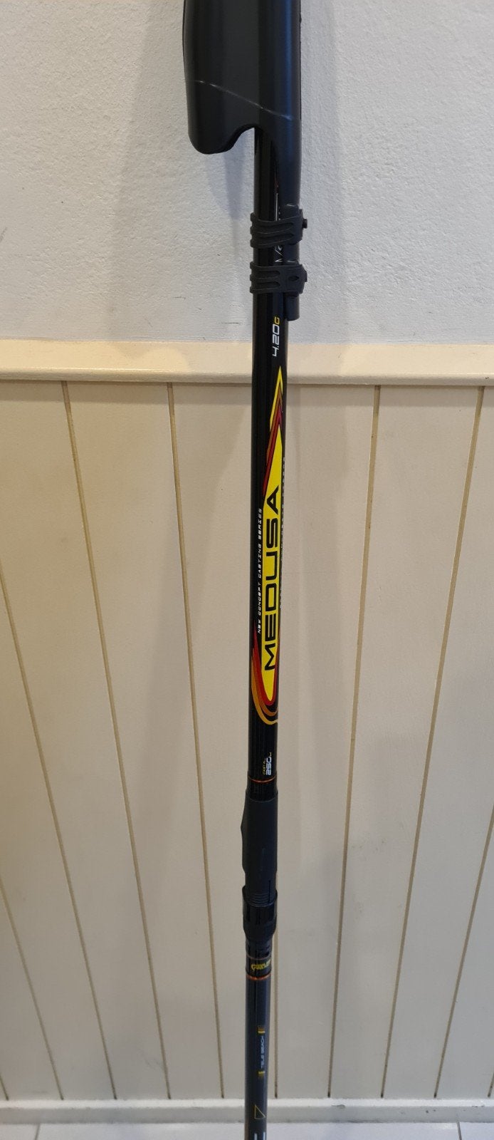 Colmic Tele beach. Strandhengel. 4.20m, 250g, Watersport en Boten, Hengelsport | Zeevissen, Ophalen, Werphengel, Colmic, Zo goed als nieuw