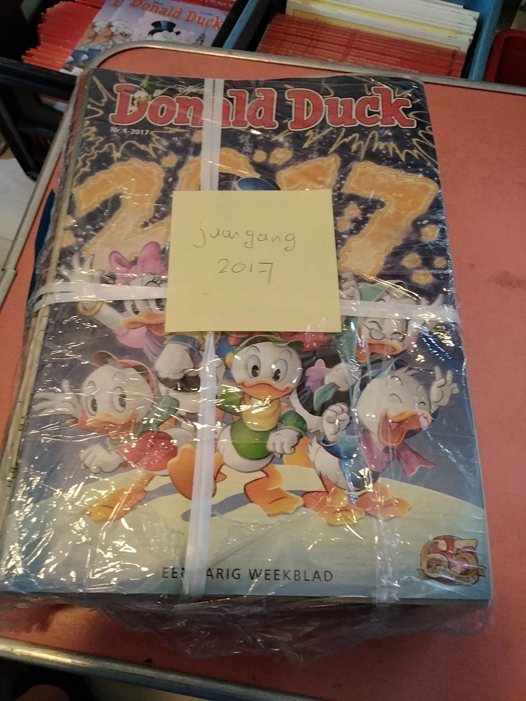 Donald duck jaargang 2017 compleet € 10, Complete serie of reeks, Ophalen of Verzenden, Gelezen